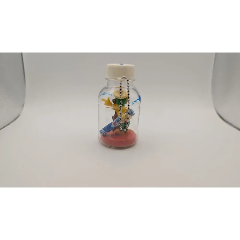 2003 TOMY Disney Charabotorin “Chara Bottle” José Carioca Keychain Figure Japan